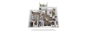 1 bedroom x 1 bath 928 sf