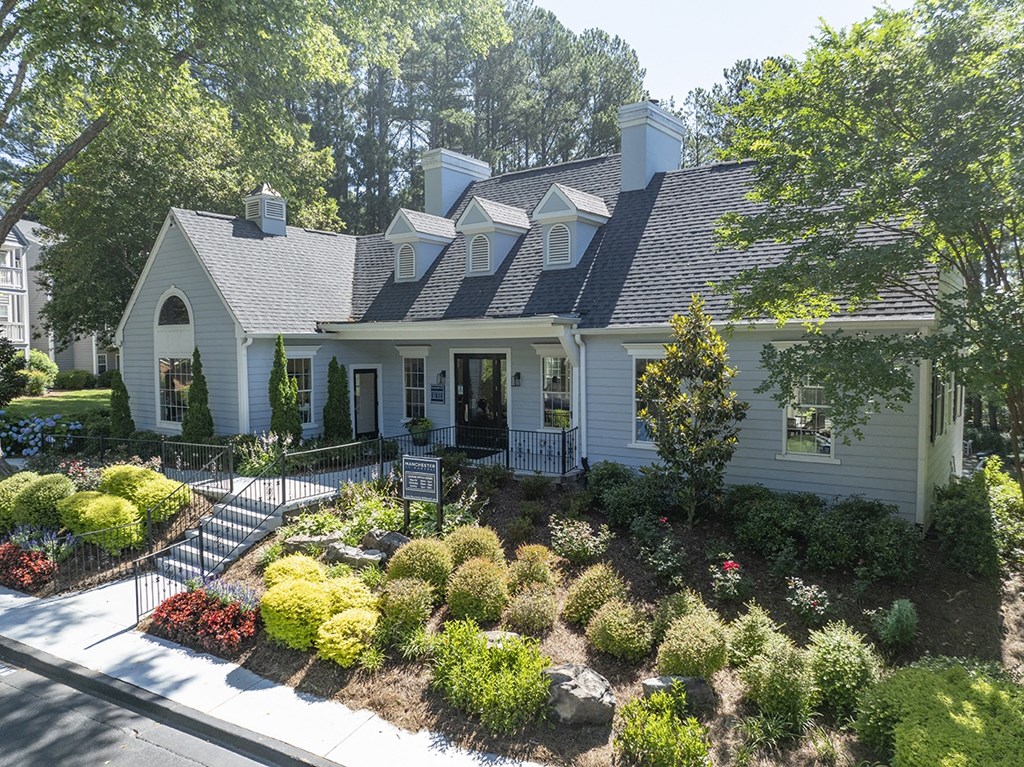 Leasing office and clubhouse