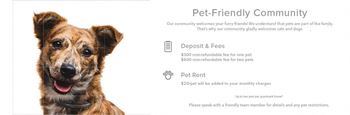 Pet Friendly Community
