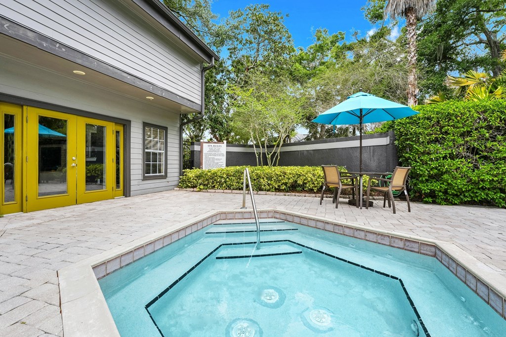 Outdoor Hot Tub at The Glades