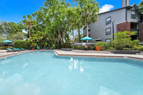 Swimming pool at The Glades