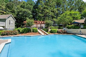 One of three pools at Creekside at White Oak Apartments in Newnan