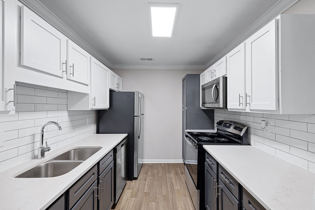 Kitchen with Stainless Steel Appliances