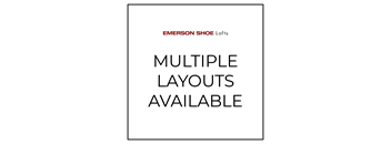 A white background with text that says "Multiple Layouts Available".