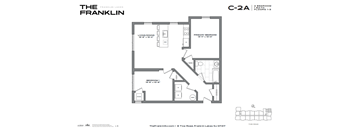 A floor plan for a property called The Franklin is shown.
