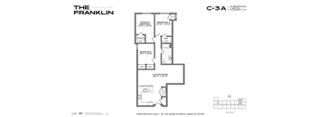 A floor plan for a property called The Franklin is shown.