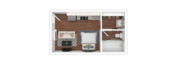 Studio Bedrooms