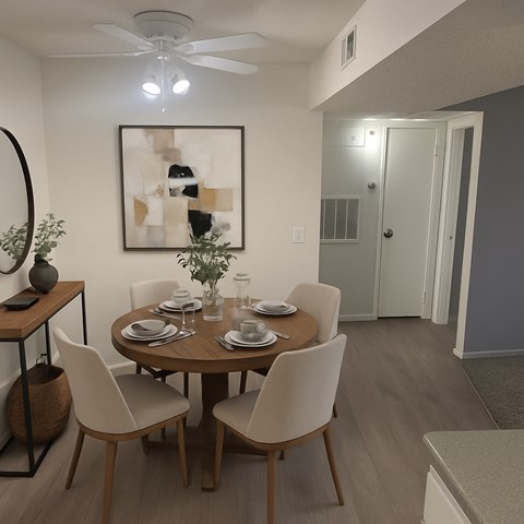 Beautiful dining room