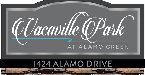 Vacaville Park sign at Vacaville Park Apartments, Vacaville, CA, 95687