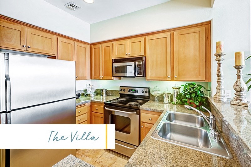 Kitchen at The Villa at Marina Harbor
