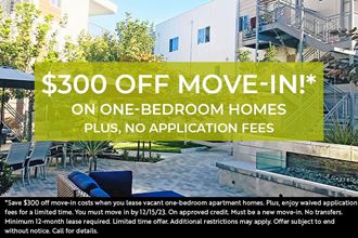 $300 Off Move-In!*