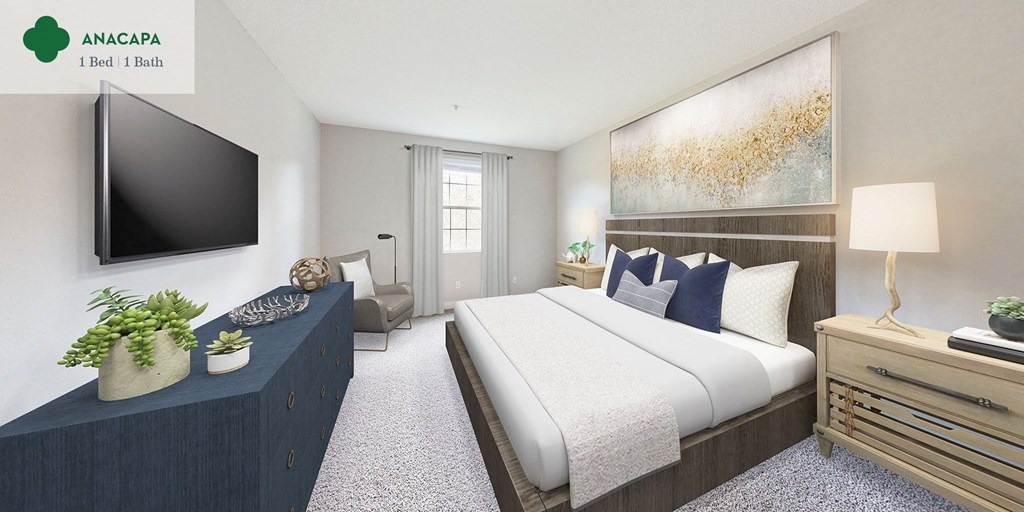Anacapa - bedroom at Mission Hills Apartment Homes