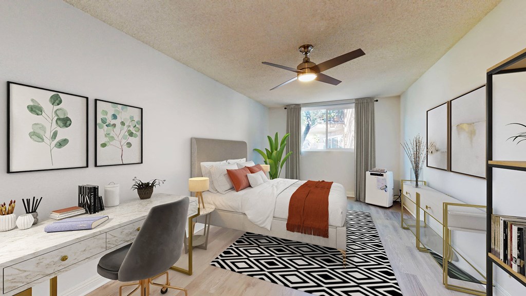 Second bedroom of 2 bedroom apoartment at Casa Granada Apartment Homes