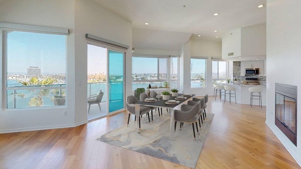 Dining Room with View at Esprit Apartment Homes