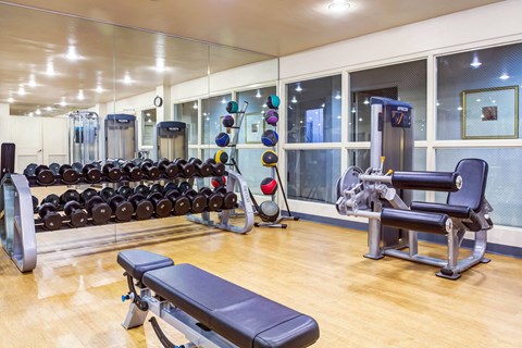 Fitness Center at L'Estancia Apartment Homes