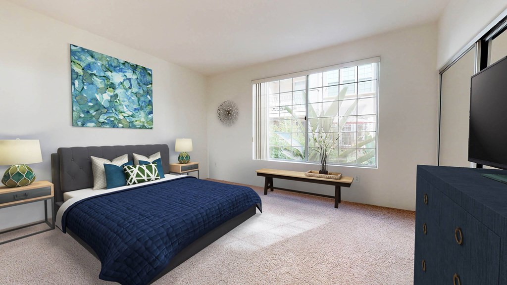 Bedroom  at L'Estancia, Studio City, 91604