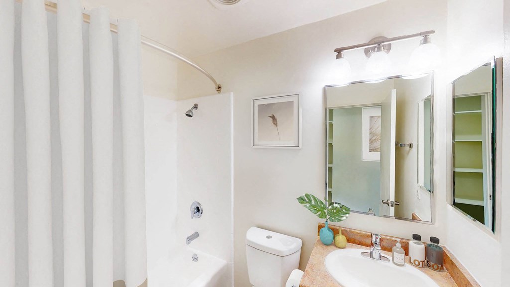 Bathroom at West Park Village, Los Angeles, CA