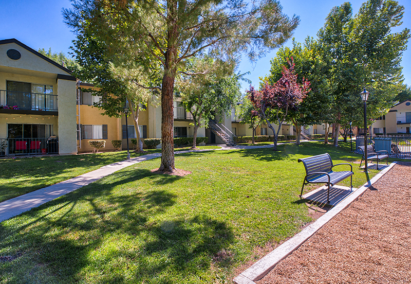 Enjoy the outdoors at Mountain Vista Apartment Homes