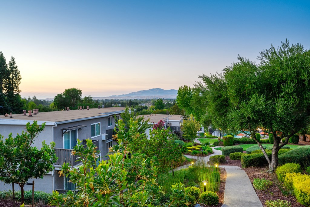 View from top  at Pleasanton Heights, Pleasanton, CA, 94566