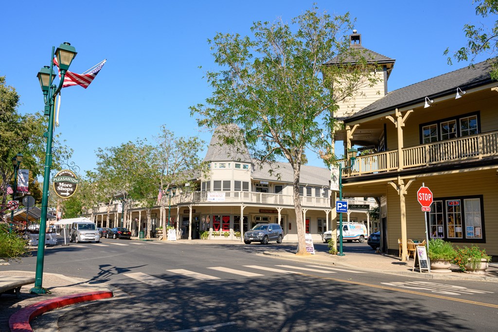 Pleasanton neighborhood  at Pleasanton Heights, California