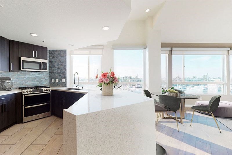 Kitchen in Three-Bedroom at Esprit