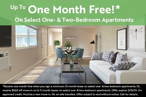 Up to one month free!*