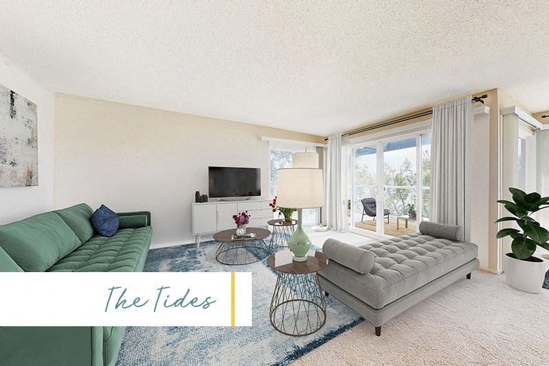 Living Room at The Tides