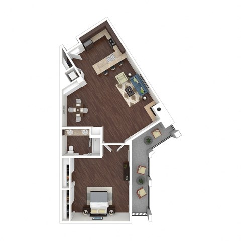 The Villa 1-bedroom 1-bathroom