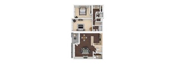 Townhome 2A Floor Plan