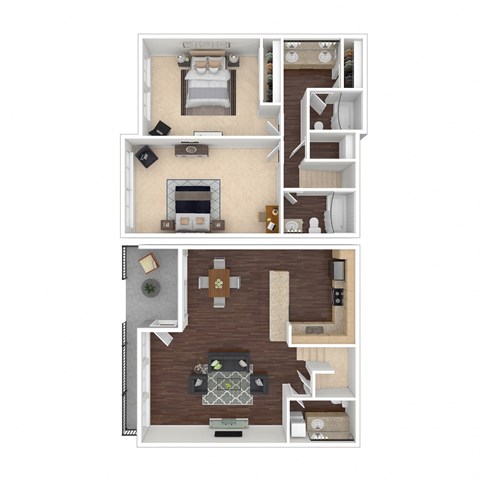 Townhome 2A Floor Plan