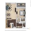One Bedroom - Waters Edge at Marina Harbor