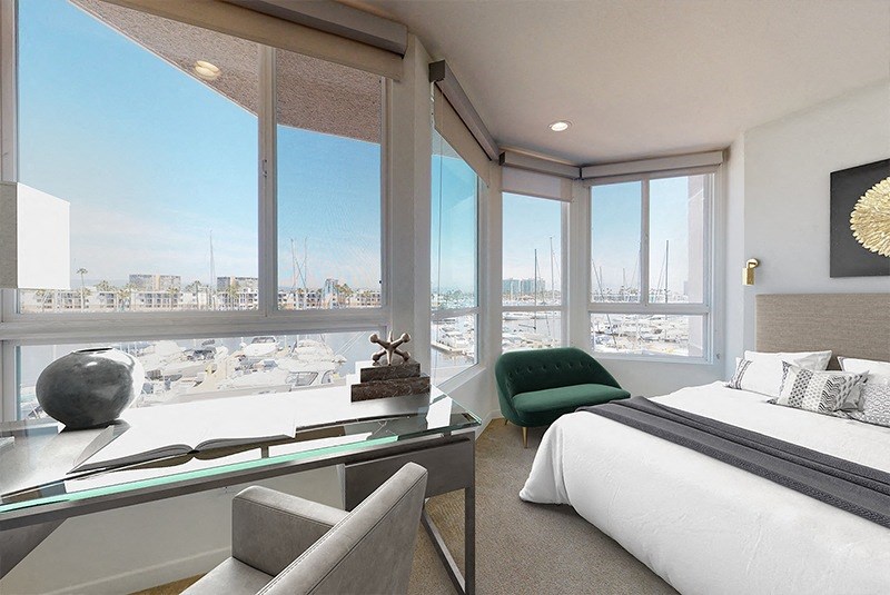 Bedroom in Two-Bedroom at Esprit