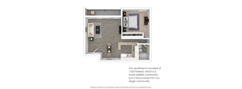 1 bed 1 bath at West Park Village, California