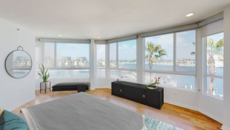 Bedroom with View at Esprit Apartment Homes