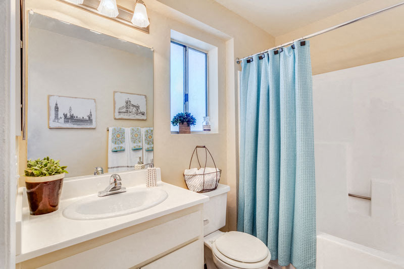 Bathroom at Mountain Vista Apartment Homes