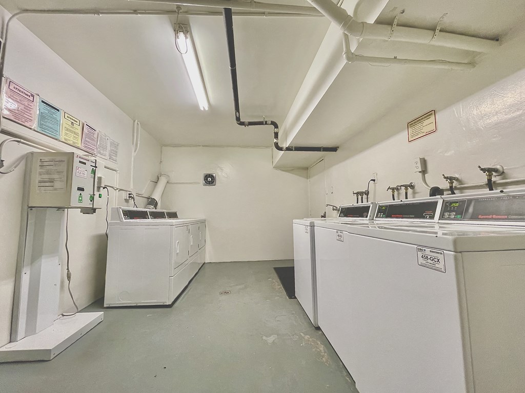 Apartment Building in Beverly Hills Laundry Room
