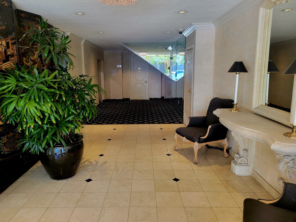 Lobby with Tile Floor
