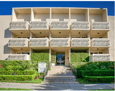 Santa Monica Apartment Building Front