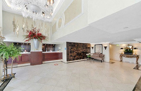 Apartment Building in Los Angeles Lobby