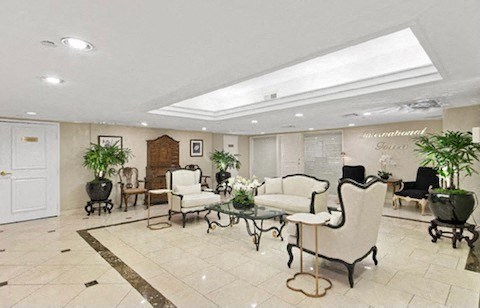 Apartment Building in Los Angeles Lobby