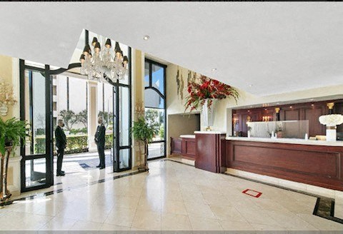 Apartment Building in Los Angeles Lobby