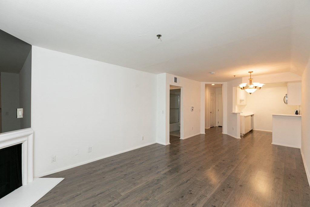 Living Room with Hardwood Floors