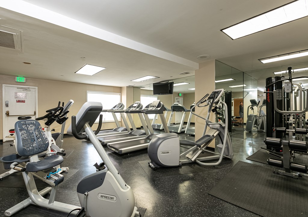 Apartment Building in Los Angeles Fitness Center