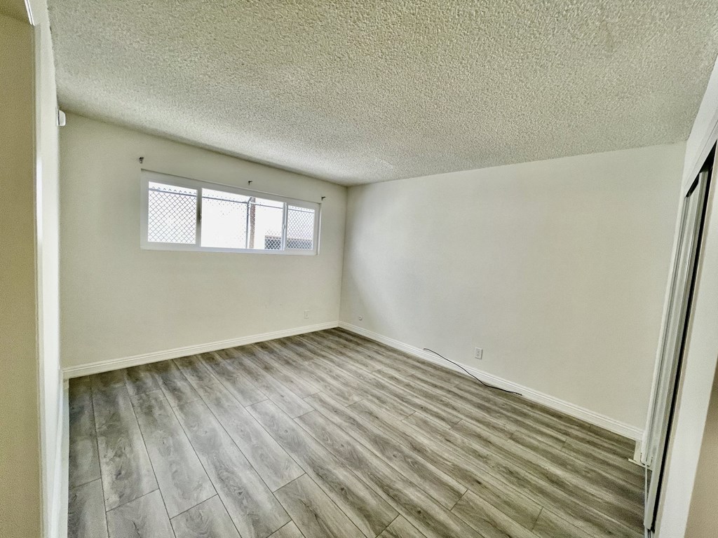Bedroom with Hardwood Floors