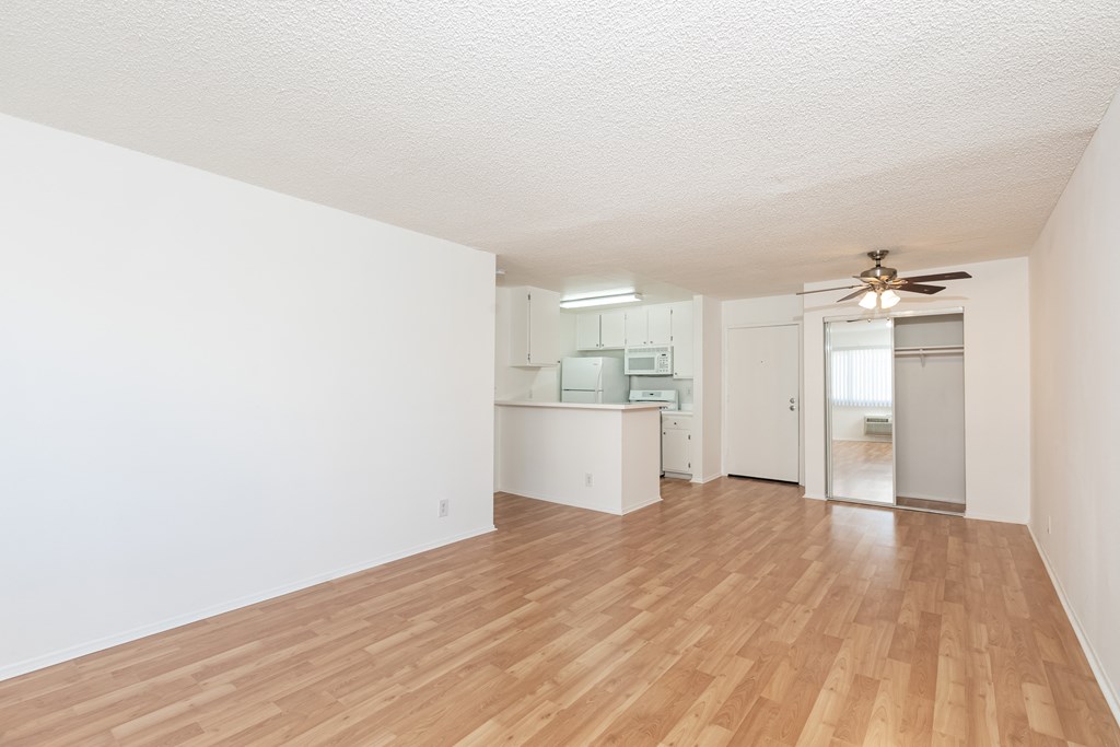 Living Room with Hardwood Floors