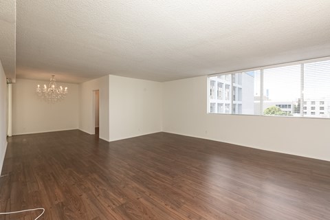 Living Room with Hardwood Floors