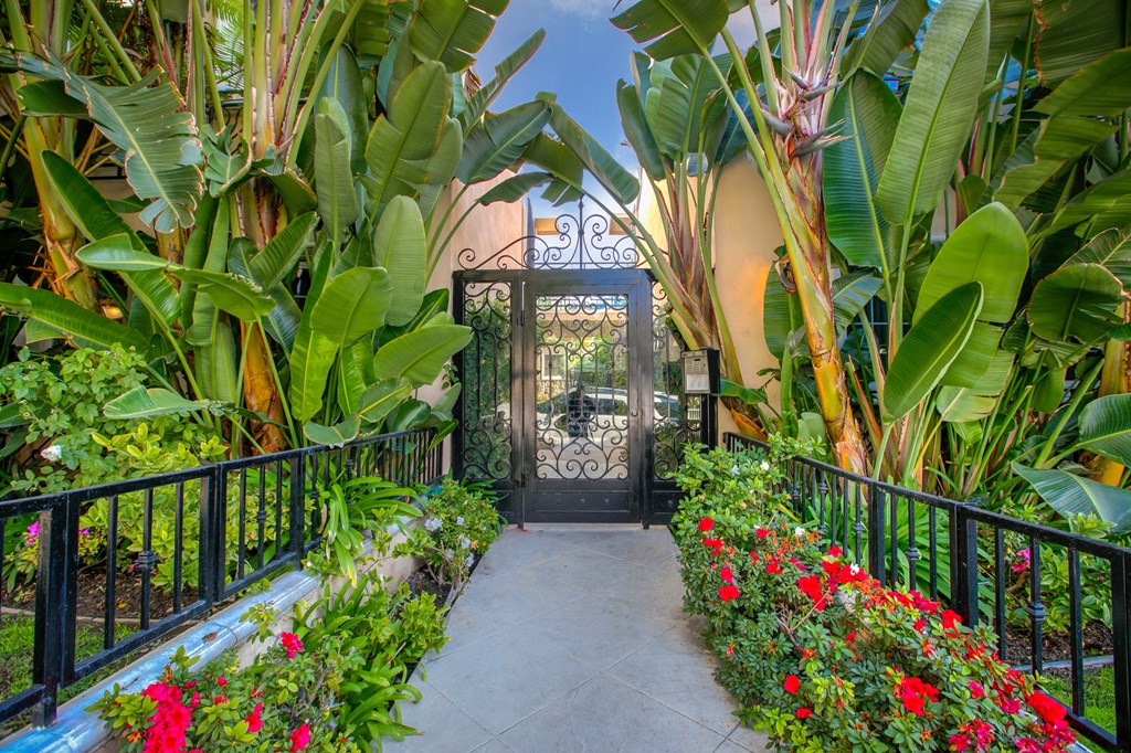 Apartment Building in Los Angeles Greenery