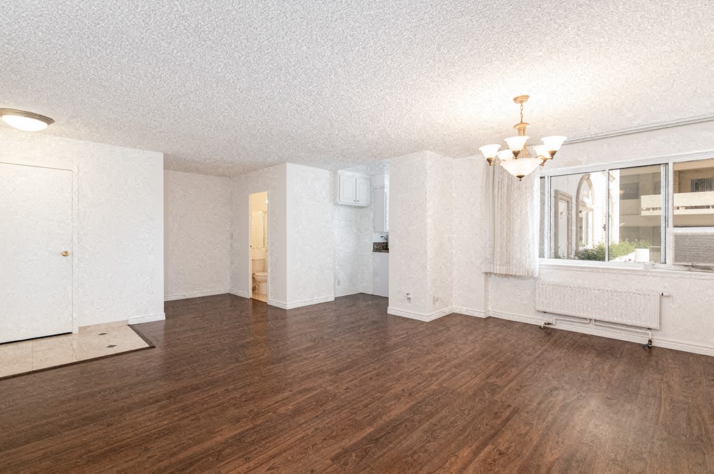 Living Room with Hardwood Floors