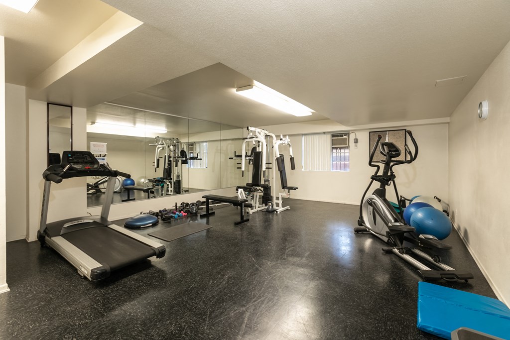Apartment Building in Los Angeles Gym
