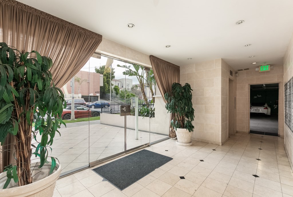 Apartment Building in Los Angeles Lobby
